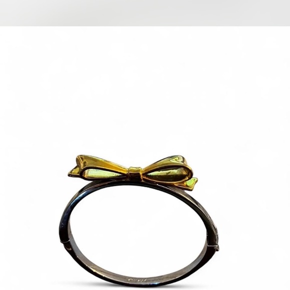 SALE 🛍️🛍️Kate Spade Silver Bracelet with Gold Bow - Picture 8 of 10